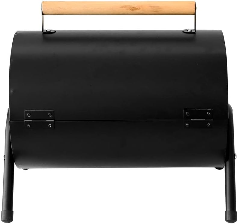 Portable Round Top Lightweight Barbecue Grill with 3-Piece Tool Set | Outdoor Steel BBQ for Garden, Camping & Picnic | Durable Tabletop Grill UAE