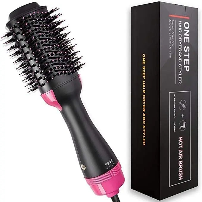 3-in-1 Hair Dryer Brush, Negative Ion, 1000W