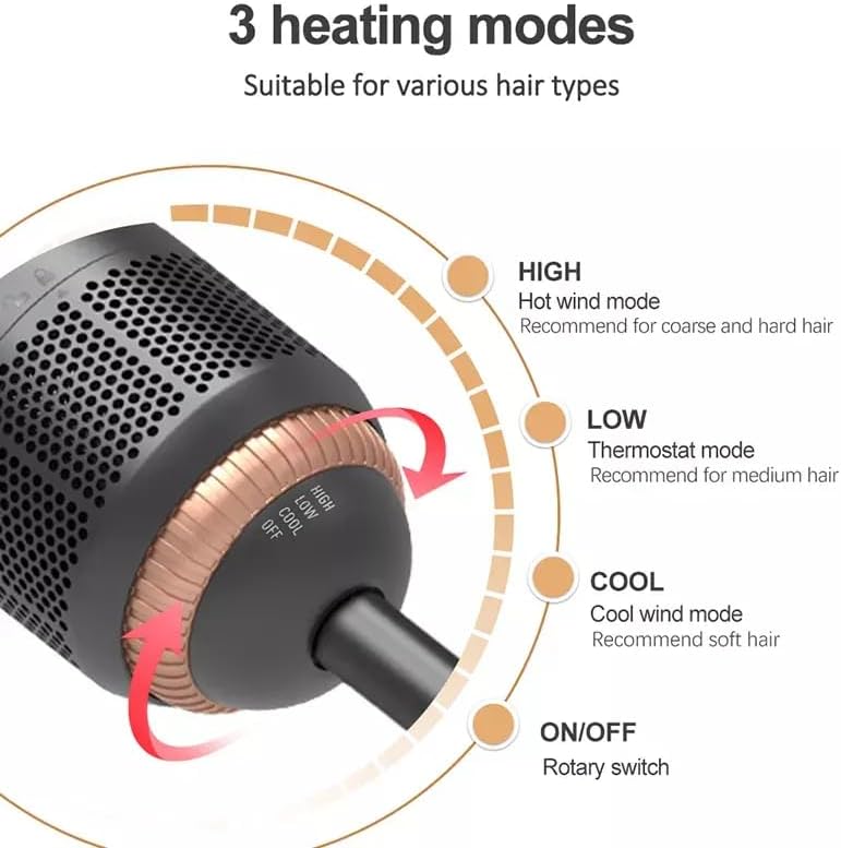 Joy 3-in-1 Hair Dryer Styler, 1200W