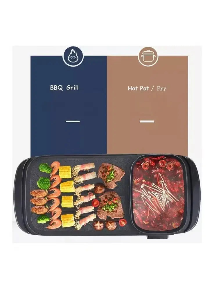Sokany 2 In 1 Electric Grill and Barbecue