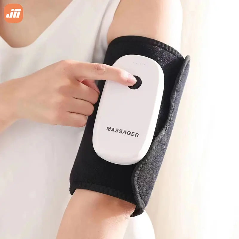 Wireless Air Compression Arm Calf Leg Massage Machine for Muscles Relaxation Rechargeable Air Compression Calf Arm Leg Massager