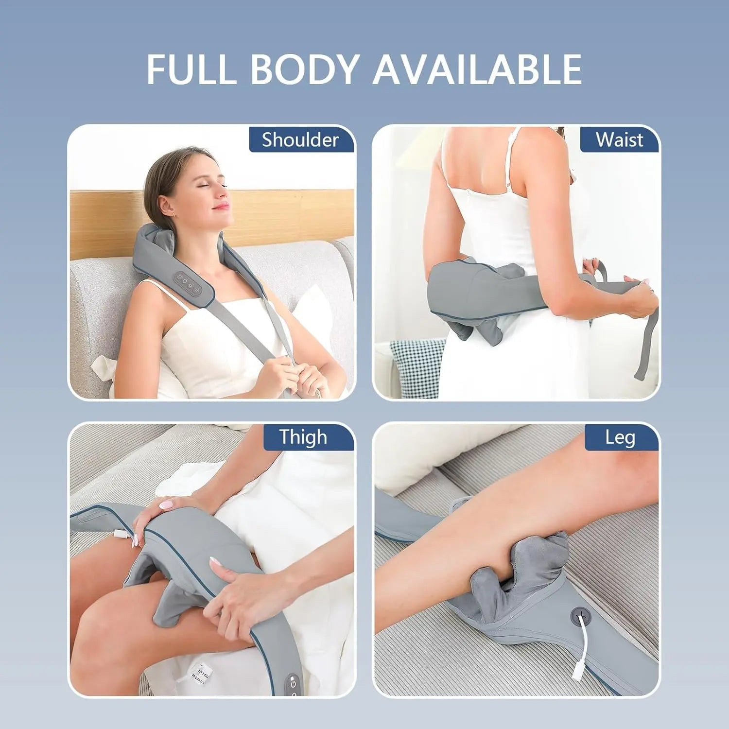 foreverLily Neck and Shoulder Massager, Shiatsu Neck and Shoulder Massager with Heat, Two Massage Modes, Deep Tissue 3D Kneading Neck Back Massager for Neck...
